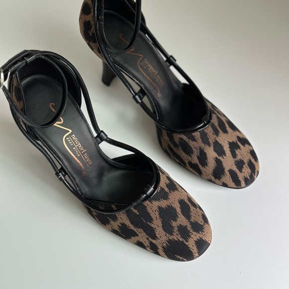 Vintage 90s Leopard Print Heels - Picture 2 of 5